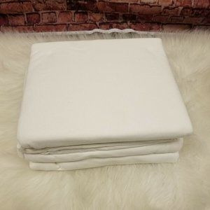 OAKE JERSEY TWIN XL SHEET SET OFF COTTON WHITE